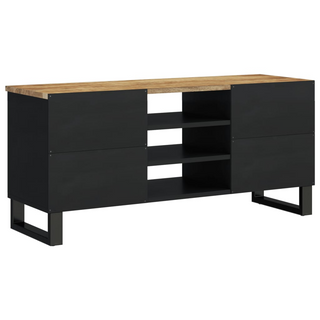 TV Cabinet 100x33x46 cm Solid Wood Mango&Engineered Wood - Giant Lobelia