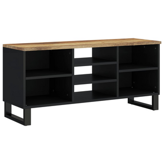 TV Cabinet 100x33x46 cm Solid Wood Mango&Engineered Wood - Giant Lobelia