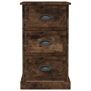 Bedside Cabinet Smoked Oak 39x39x67 cm Engineered Wood - Giant Lobelia