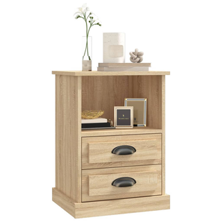 Bedside Cabinets 2 pcs Sonoma Oak 43x36x60 cm - Giant Lobelia