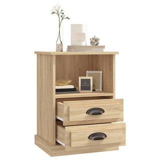 Bedside Cabinets 2 pcs Sonoma Oak 43x36x60 cm - Giant Lobelia