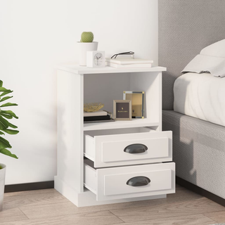 Bedside Cabinets 2 pcs White 43x36x60 cm - Giant Lobelia