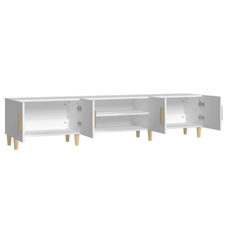 TV Cabinet White 180x31.5x40 cm Engineered Wood - Giant Lobelia