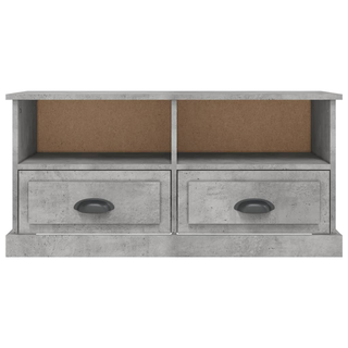 TV Cabinet Concrete Grey 93x35.5x45 cm Engineered Wood - Giant Lobelia