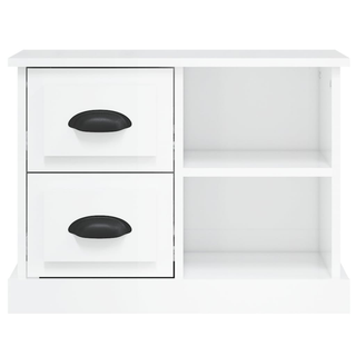 vidaXL Bedside Cabinet High Gloss White 60x35.5x45 cm - Giant Lobelia