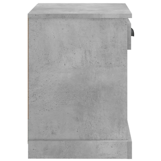 Bedside Cabinet Concrete Grey 43x36x50 cm - Giant Lobelia