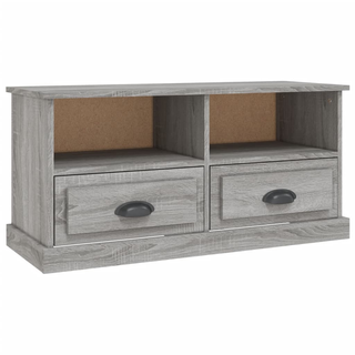 TV Cabinet Grey Sonoma 93x35.5x45 cm Engineered Wood - Giant Lobelia