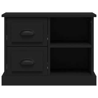 Bedside Cabinet Black 60x35.5x45 cm - Giant Lobelia