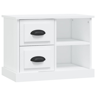 Bedside Cabinet White 60x35.5x45 cm - Giant Lobelia