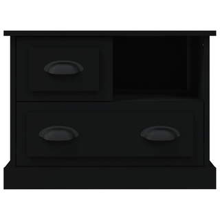 Bedside Cabinet Black 60x39x45 cm - Giant Lobelia