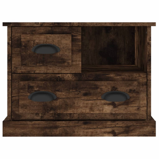 Bedside Cabinet Smoked Oak 60x39x45 cm - Giant Lobelia