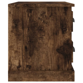 Bedside Cabinet Smoked Oak 60x39x45 cm - Giant Lobelia