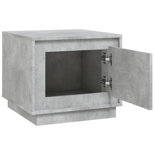 Coffee Table Concrete Grey 51x50x44 cm Engineered Wood - Giant Lobelia