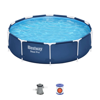 Bestway Steel Pro Swimming Pool 305x76 cm - Giant Lobelia