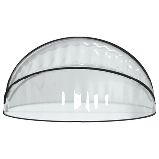 vidaXL Pool Dome Round 315x158 cm PVC - Giant Lobelia