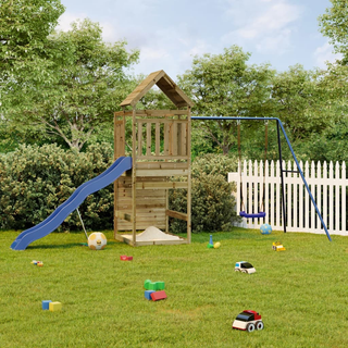 Outdoor Playset Impregnated Wood Pine - Giant Lobelia