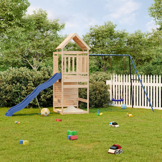 Outdoor Playset Solid Wood Pine - Giant Lobelia