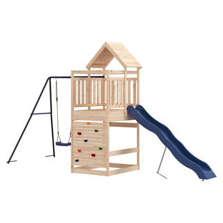 Outdoor Playset Solid Wood Pine - Giant Lobelia