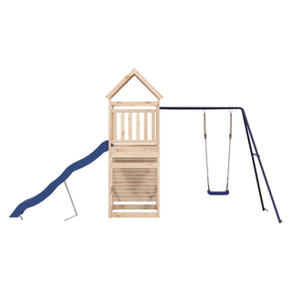 Outdoor Playset Solid Wood Pine - Giant Lobelia