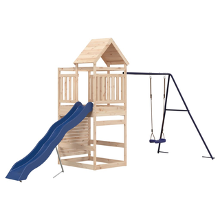 Outdoor Playset Solid Wood Pine - Giant Lobelia