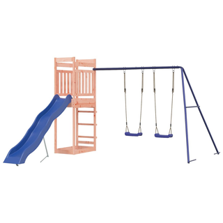 Outdoor Playset Solid Wood Douglas - Giant Lobelia