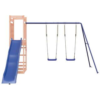 Outdoor Playset Solid Wood Douglas - Giant Lobelia