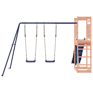 Outdoor Playset Solid Wood Douglas - Giant Lobelia