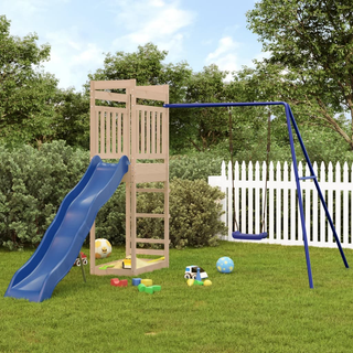 Outdoor Playset Solid Wood Pine - Giant Lobelia