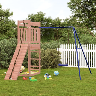 Outdoor Playset Solid Wood Douglas - Giant Lobelia