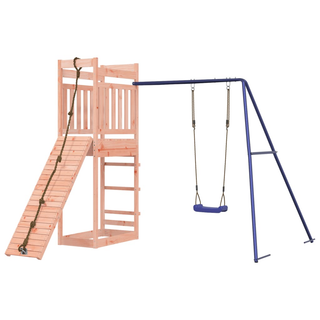 Outdoor Playset Solid Wood Douglas - Giant Lobelia