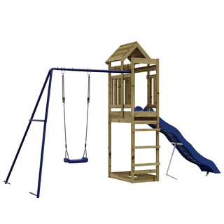 Outdoor Playset Impregnated Wood Pine - Giant Lobelia