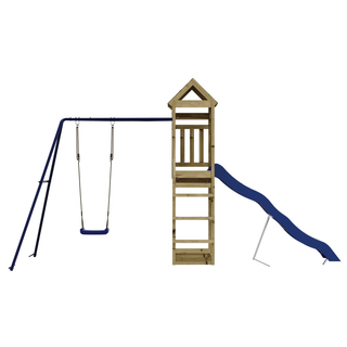 Outdoor Playset Impregnated Wood Pine - Giant Lobelia