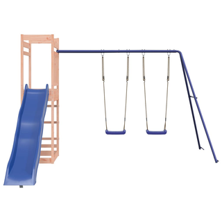 Outdoor Playset Solid Wood Douglas - Giant Lobelia