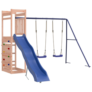 Outdoor Playset Solid Wood Douglas - Giant Lobelia