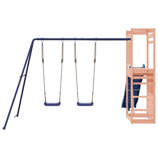 Outdoor Playset Solid Wood Douglas - Giant Lobelia