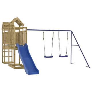 Outdoor Playset Impregnated Wood Pine - Giant Lobelia