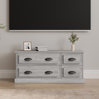 TV Cabinet Grey Sonoma 100x35.5x45 cm Engineered Wood - Giant Lobelia