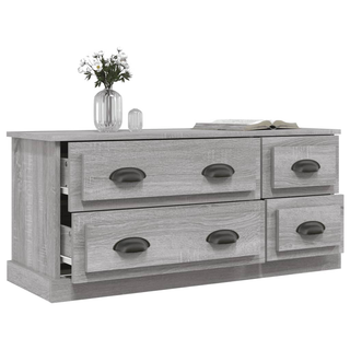 TV Cabinet Grey Sonoma 100x35.5x45 cm Engineered Wood - Giant Lobelia