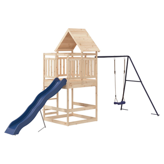 Outdoor Playset Solid Wood Pine - Giant Lobelia