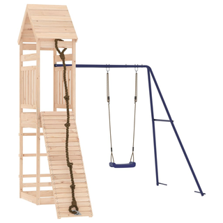 Outdoor Playset Solid Wood Pine - Giant Lobelia