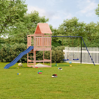 Outdoor Playset Solid Wood Douglas - Giant Lobelia