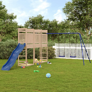 Outdoor Playset Solid Wood Pine - Giant Lobelia