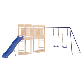 Outdoor Playset Solid Wood Pine - Giant Lobelia