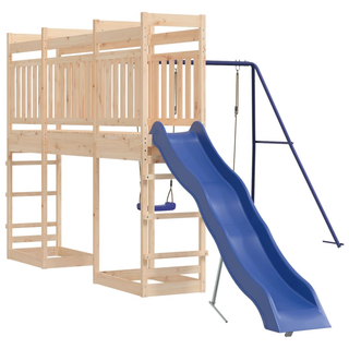 Outdoor Playset Solid Wood Pine - Giant Lobelia