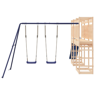 Outdoor Playset Solid Wood Pine - Giant Lobelia