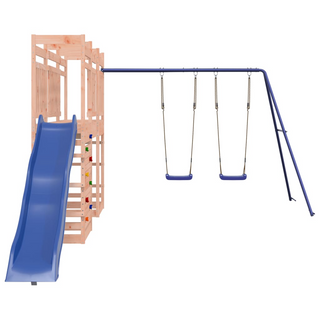 Outdoor Playset Solid Wood Douglas - Giant Lobelia