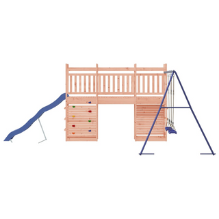 Outdoor Playset Solid Wood Douglas - Giant Lobelia