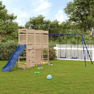 Outdoor Playset Solid Wood Pine - Giant Lobelia