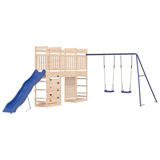 Outdoor Playset Solid Wood Pine - Giant Lobelia