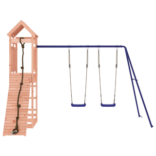 Outdoor Playset Solid Wood Douglas - Giant Lobelia